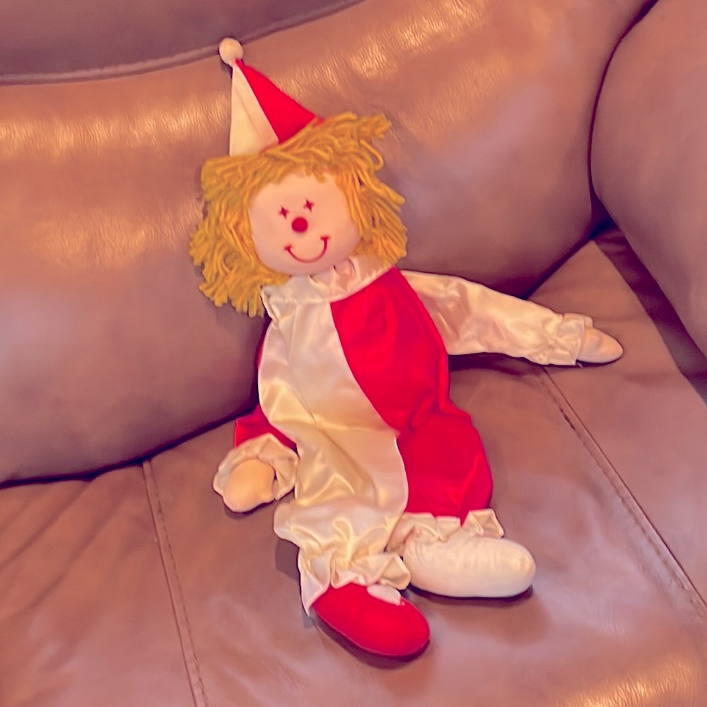 VTG 1980 Flippo The Clown Doll